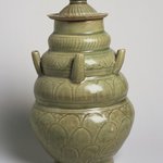 Covered Funeral Vase