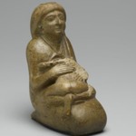 Bottle in the Form of a Mother and Child