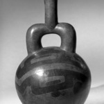 Stirrup Spout Vessel with Incised Designs