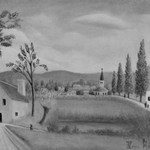 Village Landscape with Figures