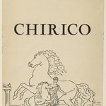 Untitled (Two Wild Horses with Classical Figure)