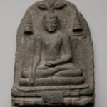 Stele Depicting Shakyamuni Buddha Touching the Earth