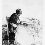 Marchande Endormie, (Sleeping Peddler Woman)