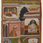 The Heroine Whose Desires are Apparent, Page from a Rasikapriya Series
