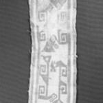 Textile Fragment, Unascertainable or Textile Fragment, Undetermined, Border