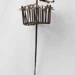 Osanyin Staff Topped by Abstract Figure of a Bird