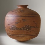 Wine Vessel with Spotted Antelope