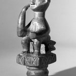 Figure of a Man Seated on a Stool