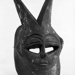 Face Mask with Two Horns