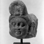 Small Head of a Deity or Attendant