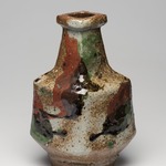 Three Color Bottle Vase