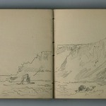 Sketchbook, Tonal Sketches of Landscape, Coastal and Marine Subjects in Different Weather Conditions