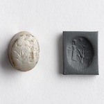 Stamp Seal: Worshipper Before Plant