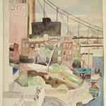 Manhattan Landscape with View of the Queensboro Bridge - Brooklyn Landscape