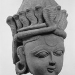 Head with Serpent Crown