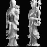 One of a Pair of Figurines of Daoist Immortals