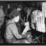 [Untitled] (Men Blowing Glass/Manufacture)