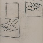 [Untitled] (Lecture Drawing) (Study of a Plane in Space)