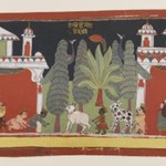 Krishna and Balarama as Children