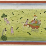 Page from a Naishadha-carita of Shri Harsha Series