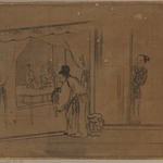 Man Worshipping at Ancestral Shrine