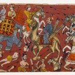 Battle Scene from a Bhagavata Purana Series