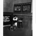 Shoeshine man, New York City