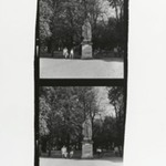 [Untitled] (Park Scene with Statue)