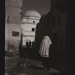 [Negative] (Women on a Street, Kairouan, North Africa)