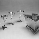 Stem Glass, Part of Five-piece Set