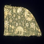 Textile Fragment from a Garment with a Motif of Animals in Combat