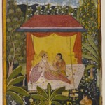 Unidentified Page from a Dispersed Nayika Series