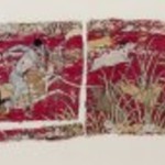 Textile Fragment with Hunter on Horseback
