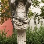 Atlante, one of four, from Hugh J. Chisholm Mansion, 813 Fifth Avenue, NYC