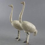 Pair of Ostrich