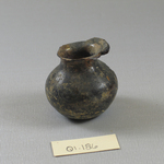 Small Vase of Plain Blown Deep Amethyst Glass