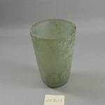 Beaker with Linear Cut Decoration