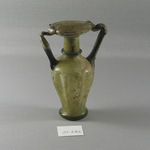 Flask with Folded Body Decoration