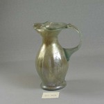 Jug of Molded Green Glass