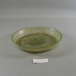 Shallow Dish of Pale Green Glass
