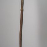 Plume Stick with Carved Head