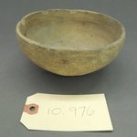 Thick-sided Undecorated Bowl