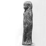 Statuette of a Priestess of Isis in Greek Costume with Egyptian Headdress