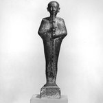 Small Figure of Ptah in Conventional Standing Posture on Small Oblong Base