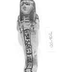 Inscribed Ushabti of a Lady
