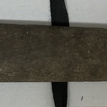 Smooth Narrow Doctors Stone with Flattened Side (Ko-o Ha-bai) or ((Ha-ba Ha-da)
