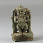 Pataikos Flanked by Goddesses Amulet