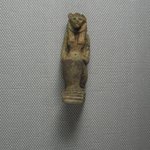 Amulet of Lion-Head Goddess Crouching