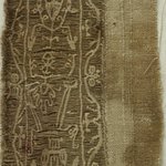 2 Clavi Fragments with Stylized Botanical Decoration