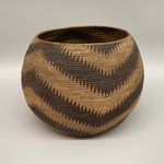 Coiled Storage Basket (Tu-tu) with an "o-du" pattern